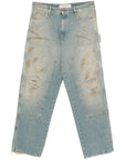 Golden Goose Jeans Clear Blue
