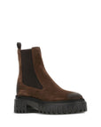 Hogan Pre 50mm elastic-panel leather boots