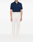 Brunello Cucinelli Logo-print polo shirt