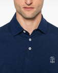 Brunello Cucinelli Logo-print polo shirt