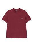 Brunello Cucinelli Cotton jersey T-shirt with shiny tab