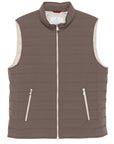 Brunello Cucinelli Quilted zip-front vest