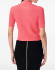 Balmain Cable-knit buttoned cardigan