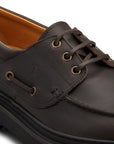 Tod's leather boat shoes