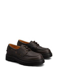 Tod's leather boat shoes