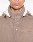 Brunello Cucinelli Hooded buttoned gilet