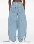 The Attico Jeans Clear Blue