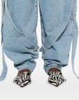 The Attico Jeans Clear Blue