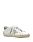 Golden Goose Super-star distressed leather sneakers