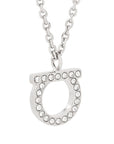 Ferragamo Gancini necklace with crystals