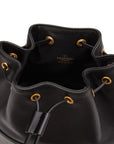 Valentino Garavani Mini Bucket Bag With Chain Vlogo Signature In Nappa Leather