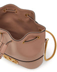 Valentino Garavani Mini Bucket Bag With Chain Vlogo Signature In Nappa Leather