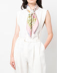 Ferragamo Printed silk scarf