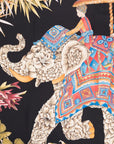 Ferragamo India-print silk scarf