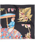 Ferragamo India-print silk scarf