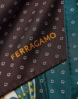 Ferragamo Madras-print silk foulard