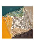 Ferragamo Madras-print silk foulard