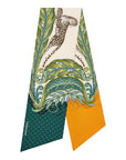 Ferragamo Madras print silk bandeau