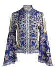 Alice + Olivia Shirts Purple