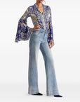 Alice + Olivia Shirts Purple