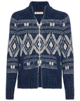 Brunello Cucinelli Jacquard zip-up cardigan