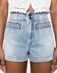 Zimmermann Shorts Clear Blue