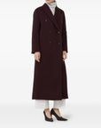 Brunello Cucinelli Coats Bordeaux