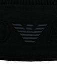 Emporio Armani Logo wool beanie