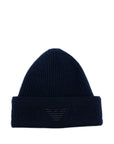 Emporio Armani Logo wool beanie
