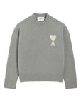 Ami Paris Sweaters Grey