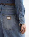 Dolce & Gabbana 5-pocket denim trousers