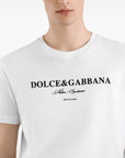 Dolce & Gabbana Logo cotton t-shirt