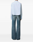 Ami Paris Shirts Clear Blue