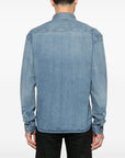 Saint Laurent  Shirts Clear Blue