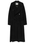 Saint Laurent  Coats Black