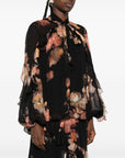 Zimmermann Hypnotic Printed Blouse