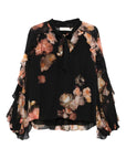 Zimmermann Hypnotic Printed Blouse