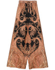 Zimmermann Paisley-print drawstring trousers