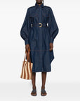 Zimmermann Belted denim shirt dress