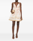 Zimmermann Hypnotic trimmed mini dress