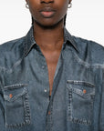 Pierre Louis Mascia Shirts Blue