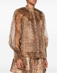 Zimmermann Shirts Brown