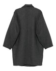 Emporio Armani Coats Grey