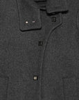 Emporio Armani Coats Grey