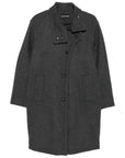 Emporio Armani Coats Grey