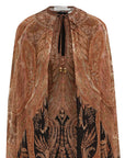 Zimmermann Hypnotic Caped Maxi Dress