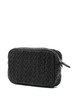 Emporio Armani Embossed camera case with chain shoulder strap