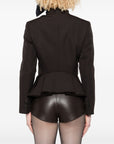 Alexander McQueen Jackets Brown