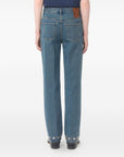 Valentino Cabochon-detail jeans