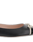 Valentino Garavani Bepointy leather ballet flats